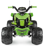 Peg Perego Corral T-Rex 330W 12 Volt Electric Quad, 3+ years, Green