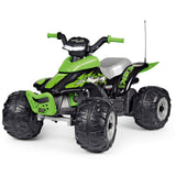 Peg Perego Corral T-Rex 330W 12 Volt Electric Quad, 3+ years, Green