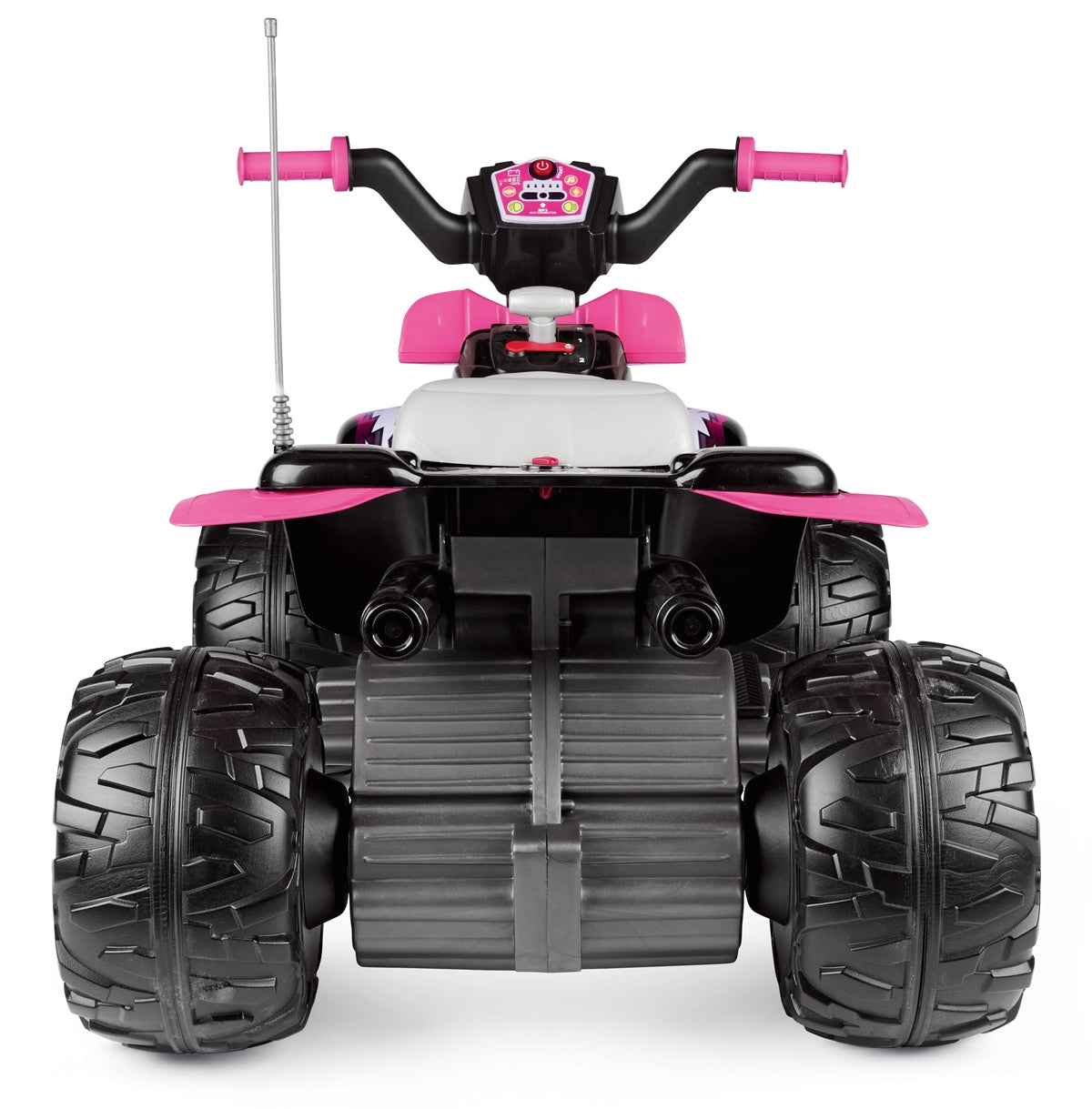 Peg Perego Corral T-Rex 330W 12 Volt Electric Quad, 3+ years, Pink