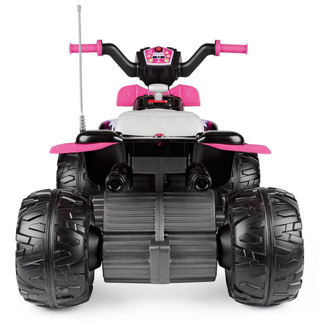 Peg Perego Corral T-Rex 330W 12 Volt Electric Quad, 3+ years, Pink