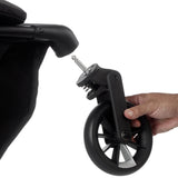 Twinside Twin Stroller, Coal