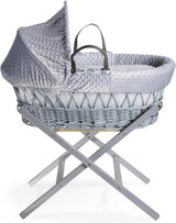 Clair De Lune Folding Wooden Moses Basket Stand