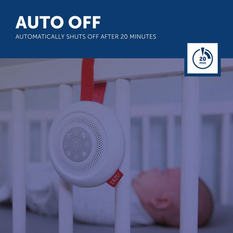 ZAZU Suzy Portable Baby Soother with White Noise & Cry Sensor