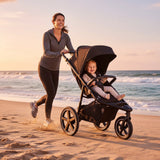 Tribe All-Terrain Jogger Buggy + Infant iSize Car Seat, Black
