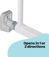 Safety 1st Wall Fix Extending Metal Gate - White