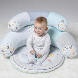 BabyZee Safari Sit Me Up Baby Seat & Playmat – 2-in-1 Baby Nest Support Seat 0m+