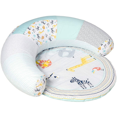 BabyZee Safari Sit Me Up Baby Seat & Playmat – 2-in-1 Baby Nest Support Seat 0m+