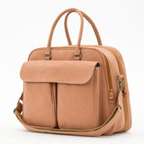 Bizzi Growin Baby Travel Crib Changing Bag POD ® - Vegan Leather