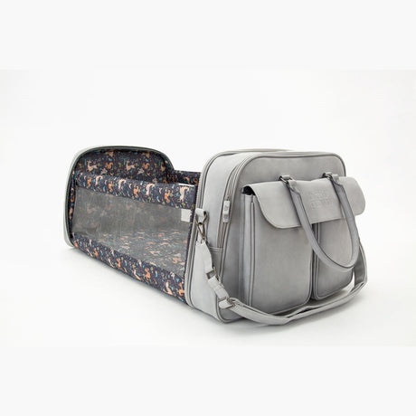 Bizzi Growin Baby Travel Crib Changing Bag POD ® - Vegan Leather