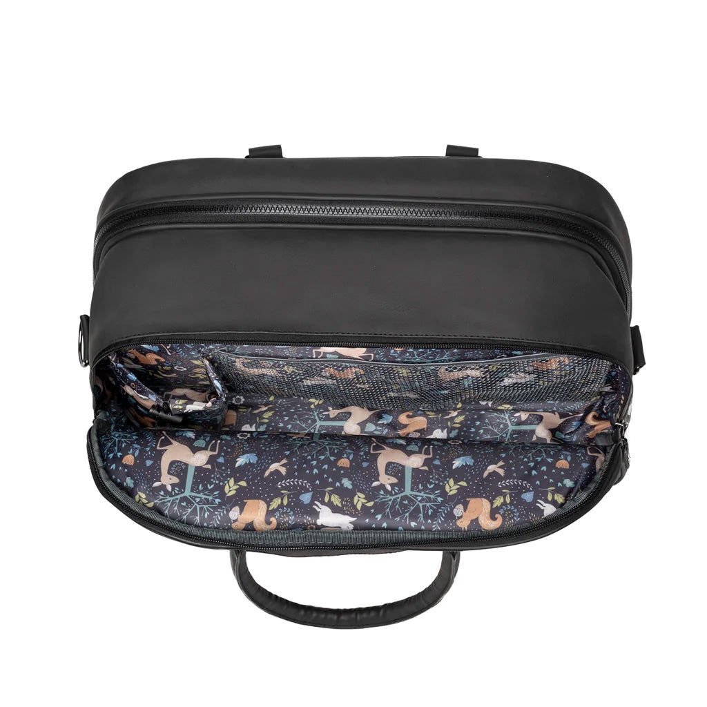 Bizzi Growin Baby Travel Crib Changing Bag POD ® - Vegan Leather