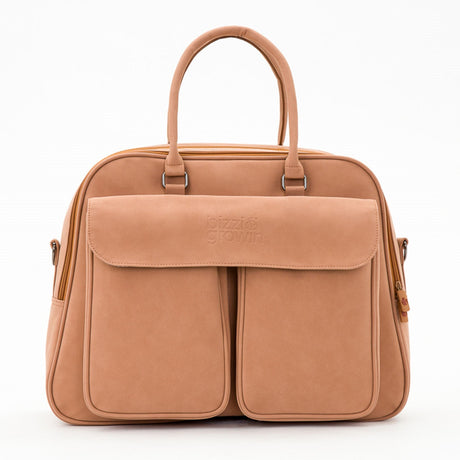 Bizzi Growin Baby Travel Crib Changing Bag POD ® - Vegan Leather