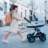 Bizzi Growin 2-in-1 Travel Bag & Baby Crib Vegan Leather - RucPOD ®