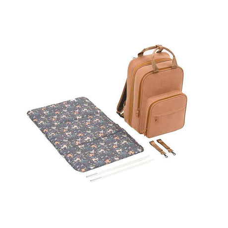 Bizzi Growin 2-in-1 Travel Bag & Baby Crib Vegan Leather - RucPOD ®