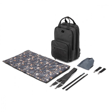 Bizzi Growin 2-in-1 Travel Bag & Baby Crib Vegan Leather - RucPOD ®