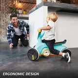 Berg GO Twirl Foot-to-Floor Ride-On Car, 10–30 Months, Turquoise