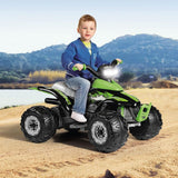 Peg Perego Corral T-Rex 330W 12 Volt Electric Quad, 3+ years, Green