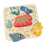 Rainbow Designs We Are Going On a Bear Hunt Wooden Shape Puzzle