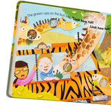 Melissa & Doug Poke-A-Dot Interactive Book, The Wheels on the Bus Wild Safari