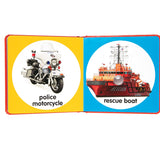 Melissa & Doug Poke-A-Dot Interactive Book, Emergency Vehicles