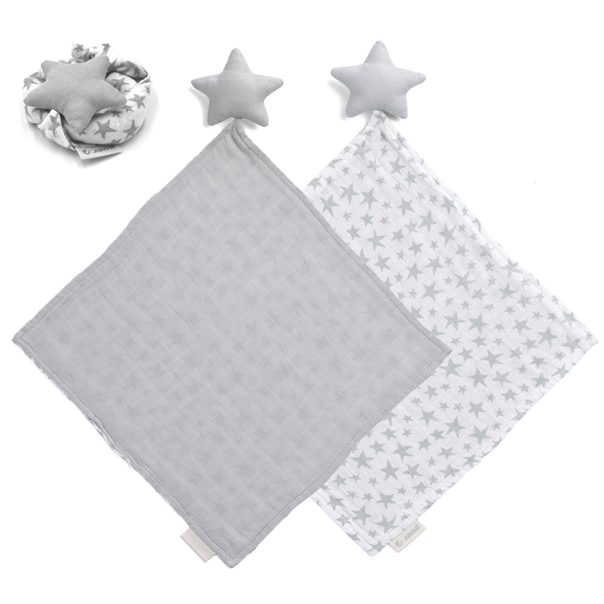 Jane Dou-Dou Reversible Bamboo Baby Security Blanket