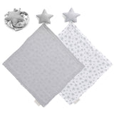 Jane Dou-Dou Reversible Bamboo Baby Security Blanket