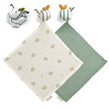 Jane Dou-Dou Reversible Bamboo Baby Security Blanket