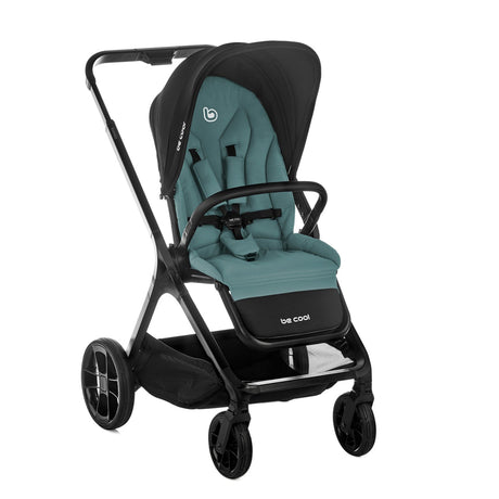 Be Cool Kombo Trio: Pushchair + Carrycot + i-Size Travel Baby Carrier, Be Teal
