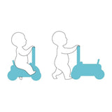 Vilac 3-in-1 Push Along Trolley