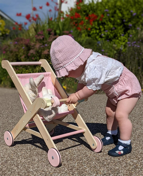 Moover Essential Dolls Stroller Pink