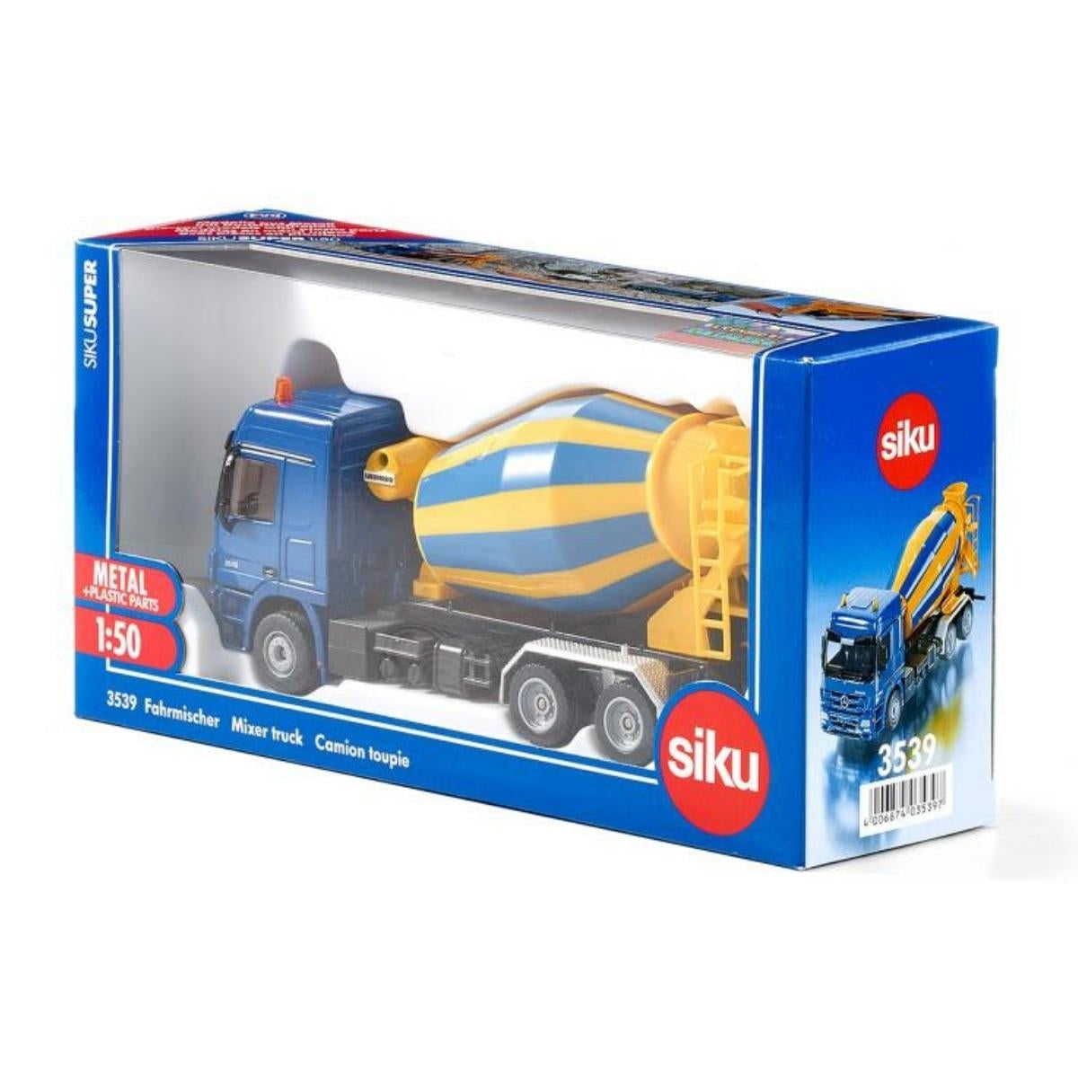 Siku Mercedes-Benz Concrete Mixer Lorry