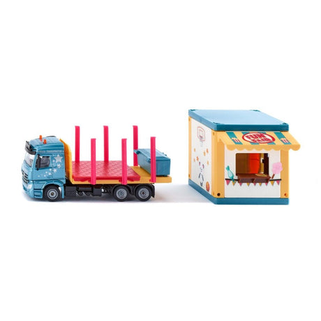 Siku 3562 Mercedes-Benz Mobile Prefabricated House Transporter, 1:50 Scale