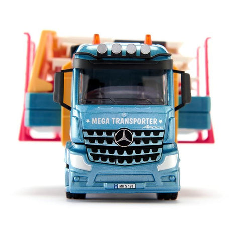 Siku 3562 Mercedes-Benz Mobile Prefabricated House Transporter, 1:50 Scale