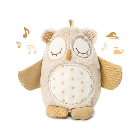 Cloud B Baby Night Light Owl with Cry Sensor, White Noise & Lullabies