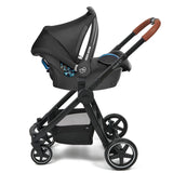 BabyLo Cloud XT 3-in-1 Travel system, Black