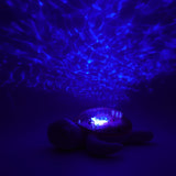 Cloud B Rechargeable Tranquil Turtle Night Light with Ocean Projection & Cry Sensor, Pink