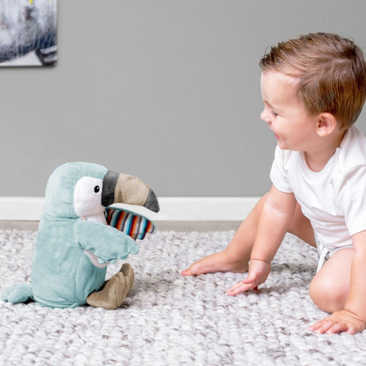 Zazu Timo the Toucan, Clapping Soft Toy