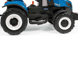 Peg Perego New Holland T8 12V Electric Tractor with Trailer, 3+ years