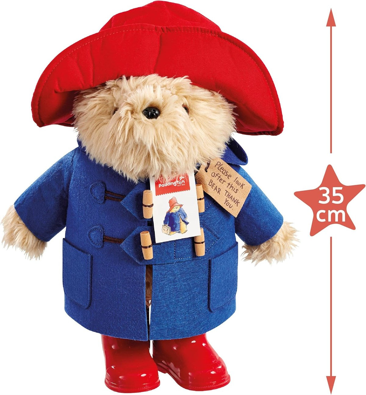 Rainbow Designs Peggy Fortnum's Paddington Bear Collectable Toy – 35cm