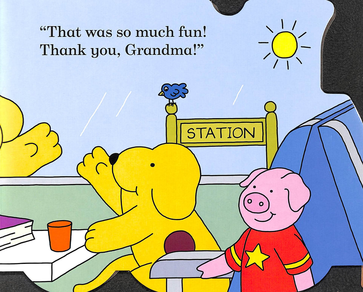 Spot's Train: A shaped board book with sound for babies and toddlers