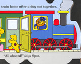 Spot's Train: A shaped board book with sound for babies and toddlers