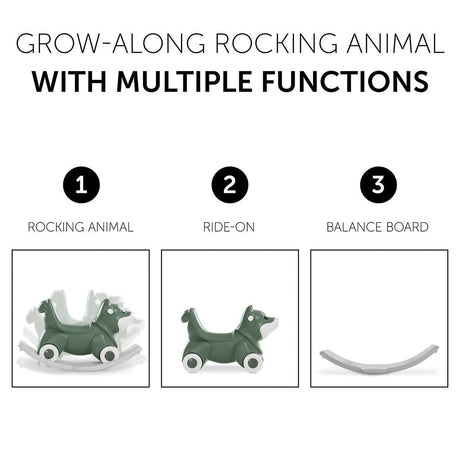 Hauck 1st Rocker Fox 3 in 1 - Ride on and Balance Board