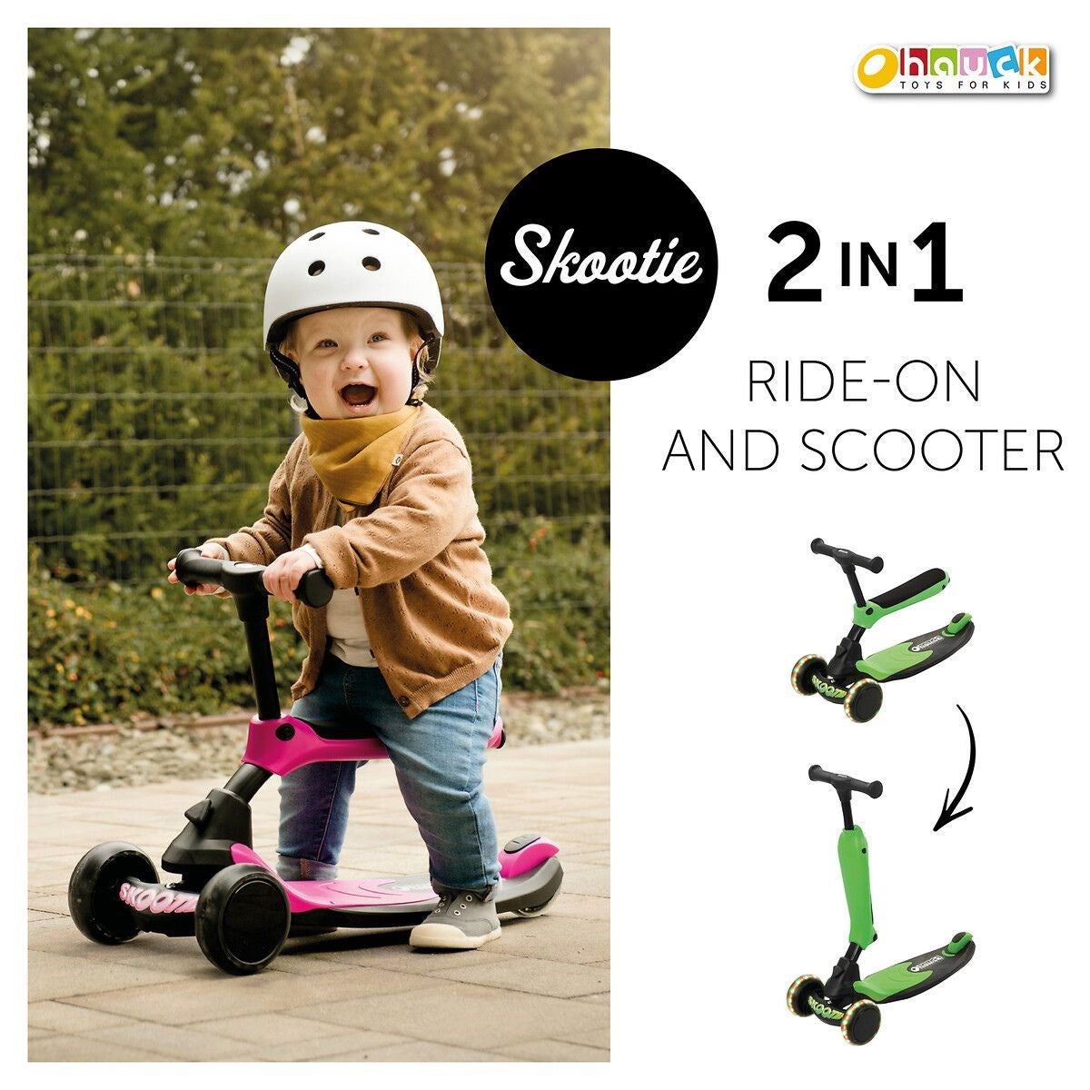 Hauck Skootie Ride-On and Scooter (1-5 years)