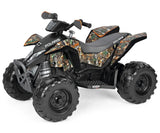 Peg Perego Polaris Outlaw 330W CAMO Electric Quad, From 3 years, 12V