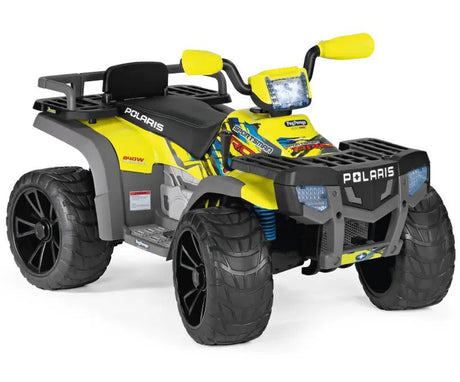 Peg Perego Polaris Sportsman Pro Citrus 24v Electric Quad, 6+ years