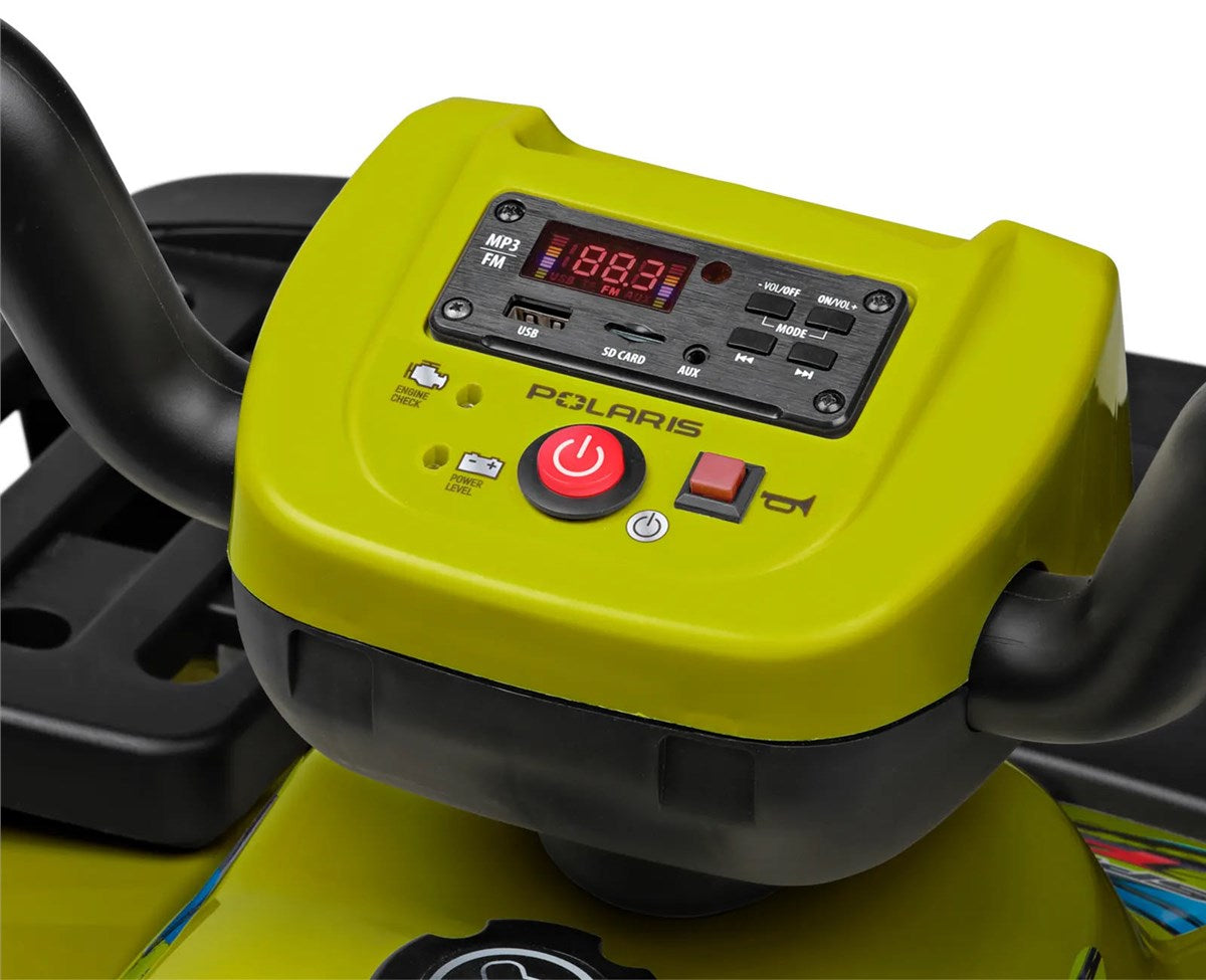 Peg Perego Polaris Sportsman Pro Citrus 24v Electric Quad, 6+ years