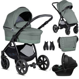 Noordi Sole Go 3in1 Travel System with Terra i-Size Car Seat