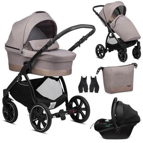 Noordi Sole Go 3in1 Travel System with Terra i-Size Car Seat