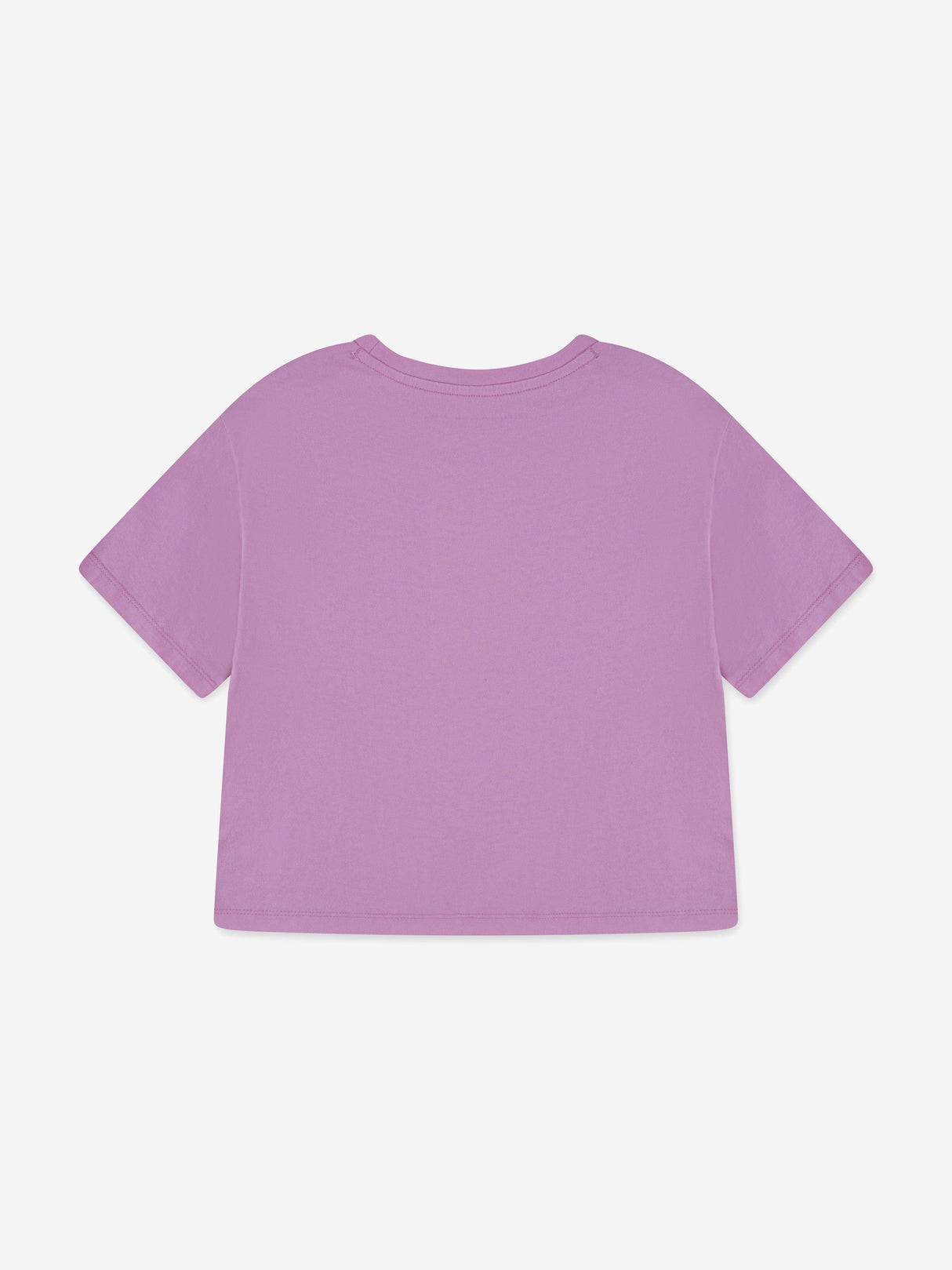 Abercrombie & Fitch Girls New York Crest Boxy T-Shirt in Pink