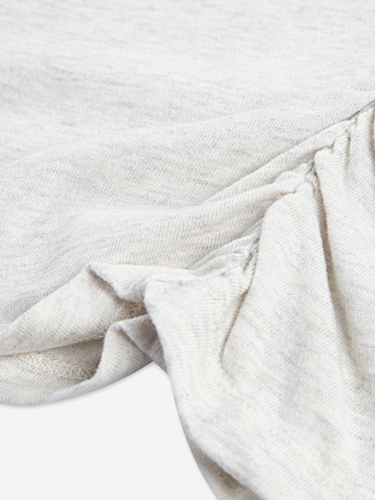 Abercrombie & Fitch Girls Pearl Bow Ruched T-Shirt in Grey