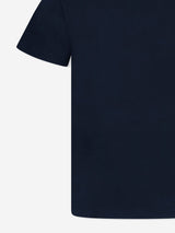 Emporio Armani Boys Logo T-Shirt in Navy